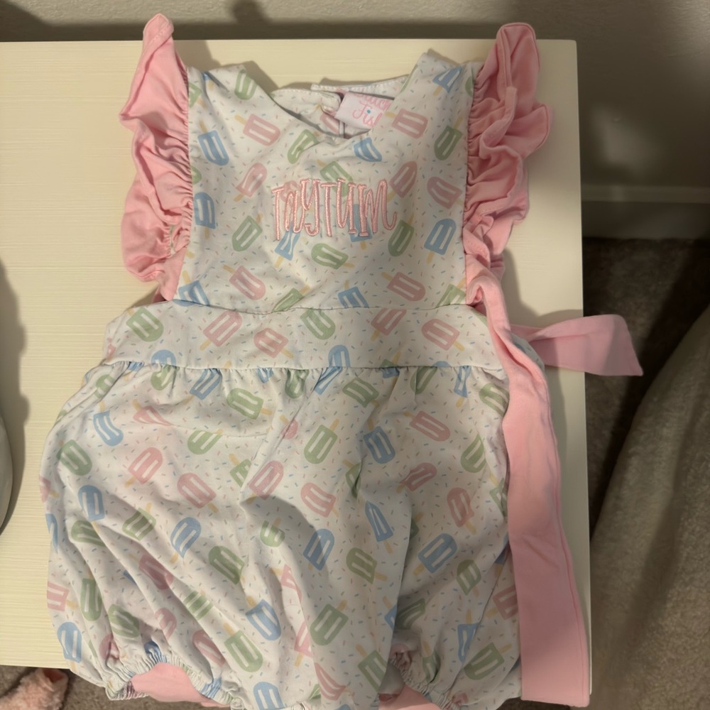 Taytum smocked bubble